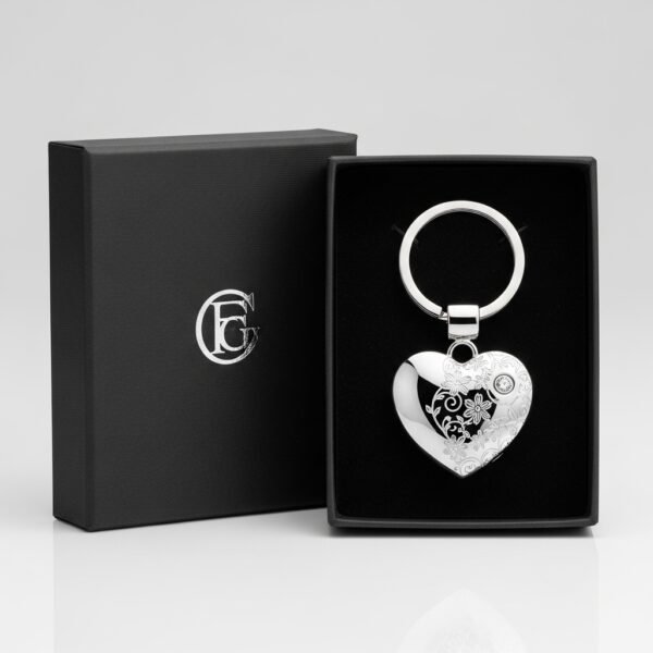 Keychain Heart Design