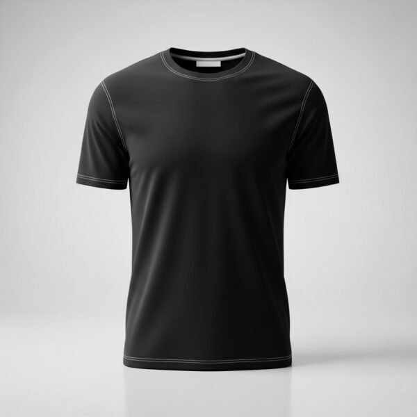 Cotton T-Shirt Black