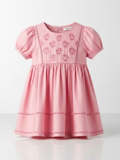 Kids Frock Pink