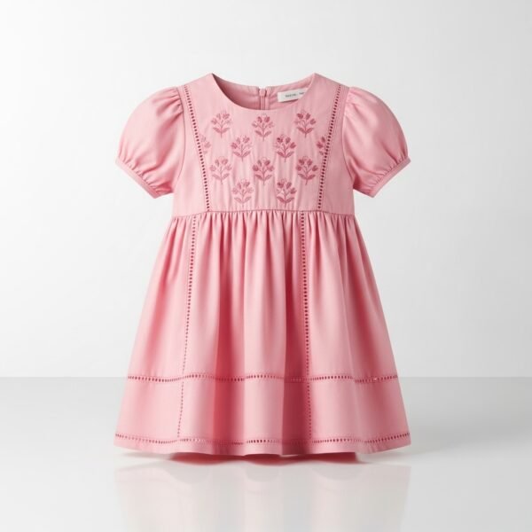 Kids Frock Pink
